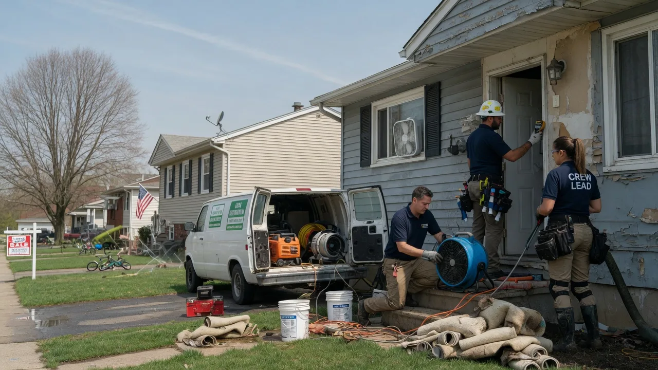 Flood Cleanup in Chatham, MI near me